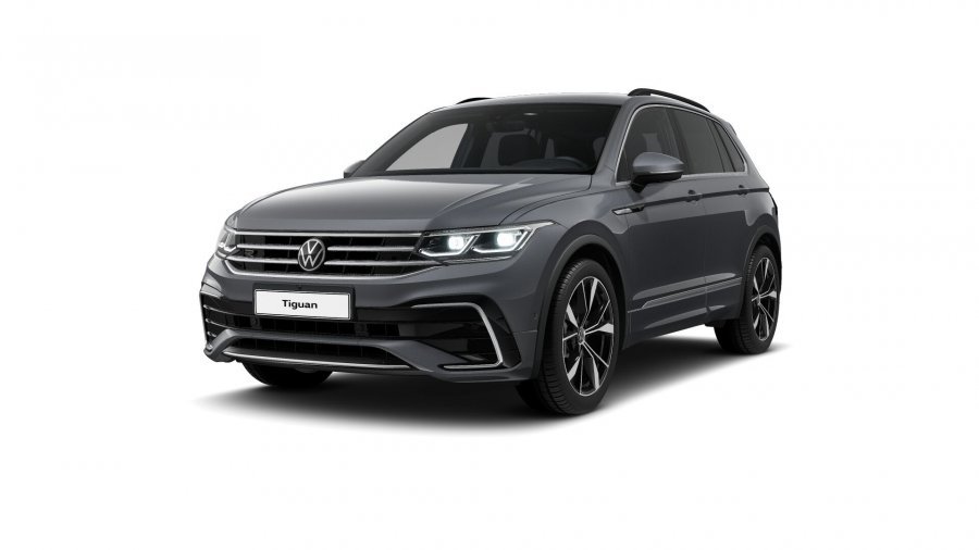 Volkswagen Tiguan, Tiguan R-Line 2,0 TDI 147 kW 4M 7DSG, barva šedá