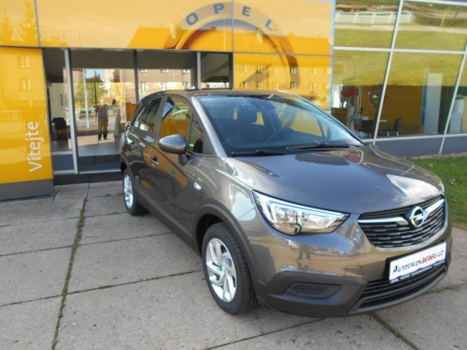 Opel Crossland X, SMILE 1,2 60kW, barva šedá