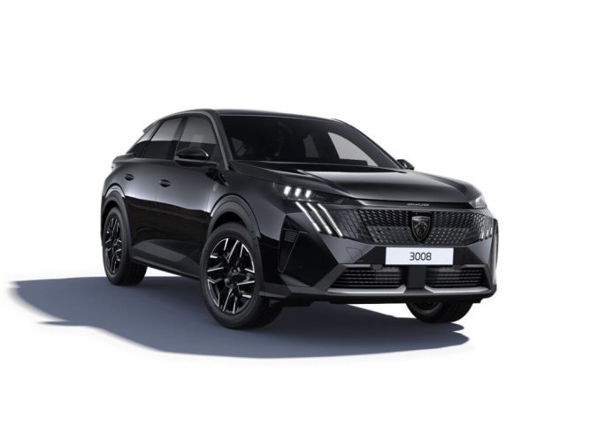 Peugeot 3008, Peugeot 3008 GT Hybrid 136 e-DCS6, barva černá