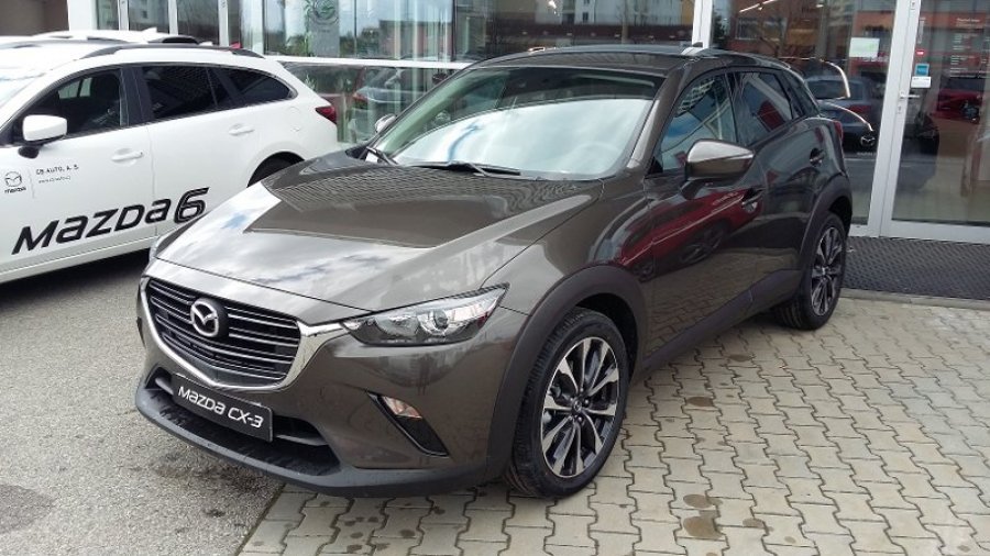 Mazda CX-3, 2,0 Skyactiv-G121, barva šedá