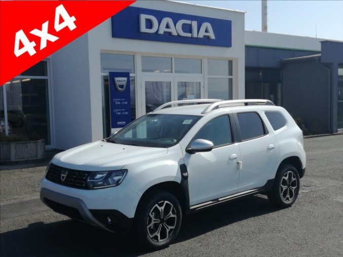 Dacia Duster, 1,5   Blue dCi 85KW Prestige 4x4, barva bílá