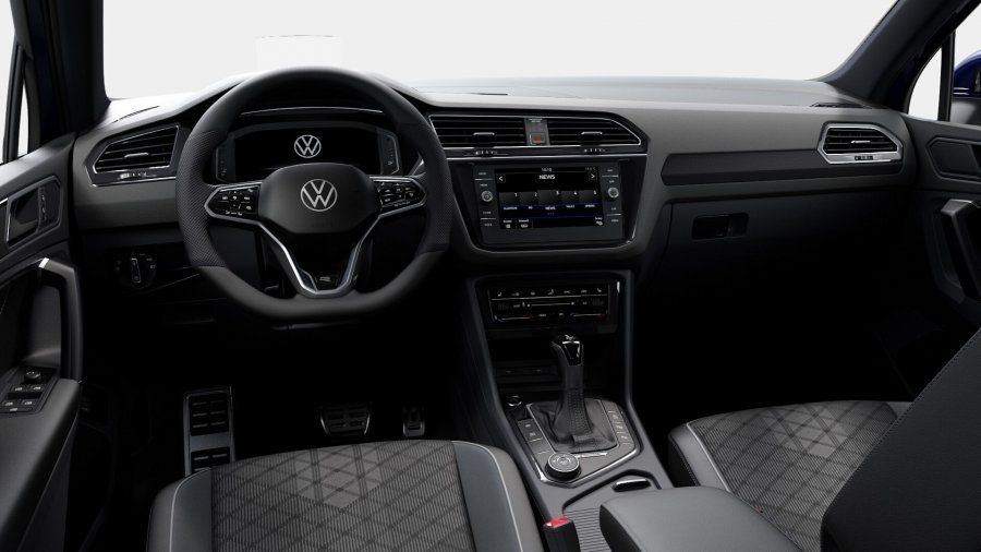 Volkswagen Tiguan, Tiguan R-Line 2,0 TDI 147 kW 4M 7DSG, barva modrá