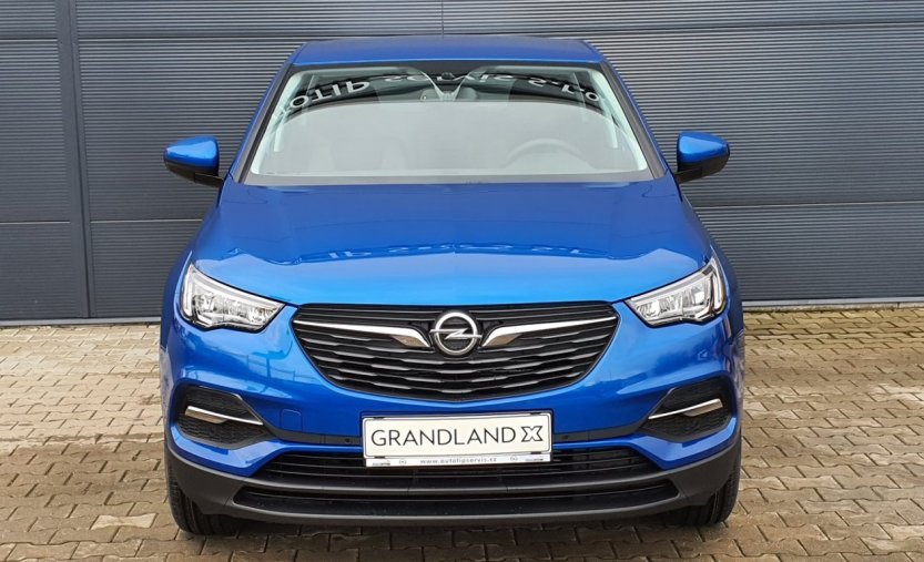 Opel Grandland X, ENJOY 1.2 TURBO AT8, barva modrá