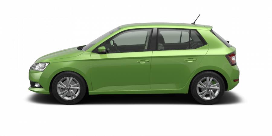 Škoda Fabia, 1,0 TSI 70 kW 5-stup. mech., barva zelená