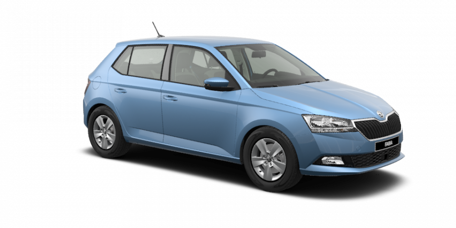 Škoda Fabia, 1,0 TSI 81 kW 6-stup. mech., barva modrá