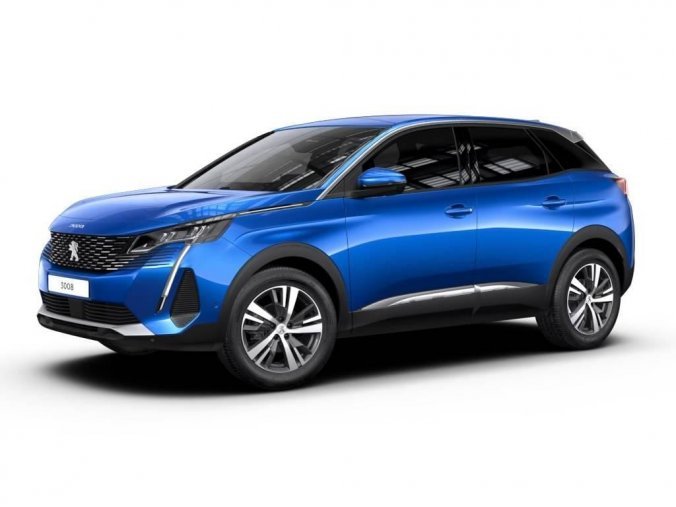 Peugeot 3008, ALLURE S&S MAN6 1,2 PureTech, barva modrá