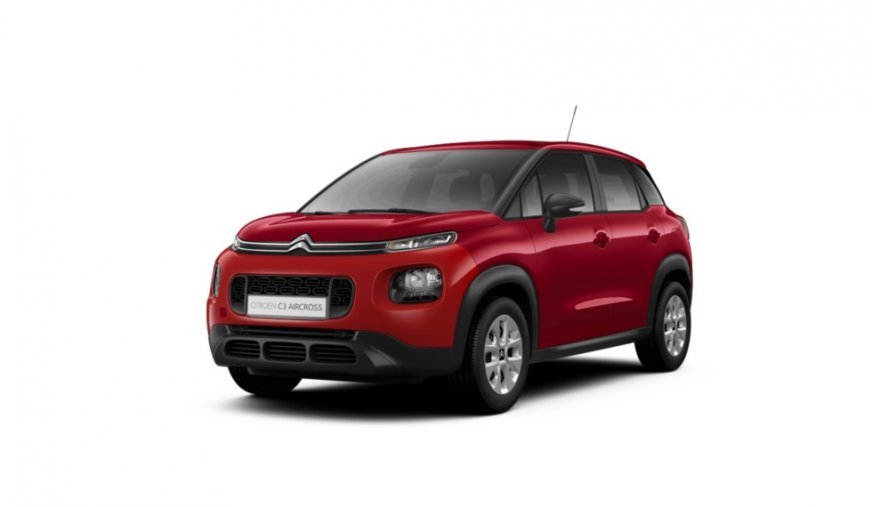 Citroën C3 Aircross, 1.2 PureTech 110, barva červená