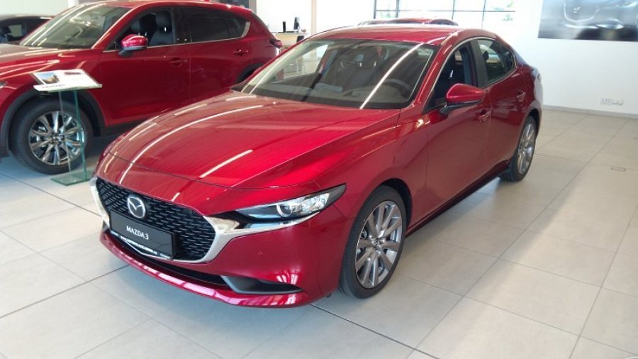 Mazda 3, Skyactiv-G 122k, barva červená