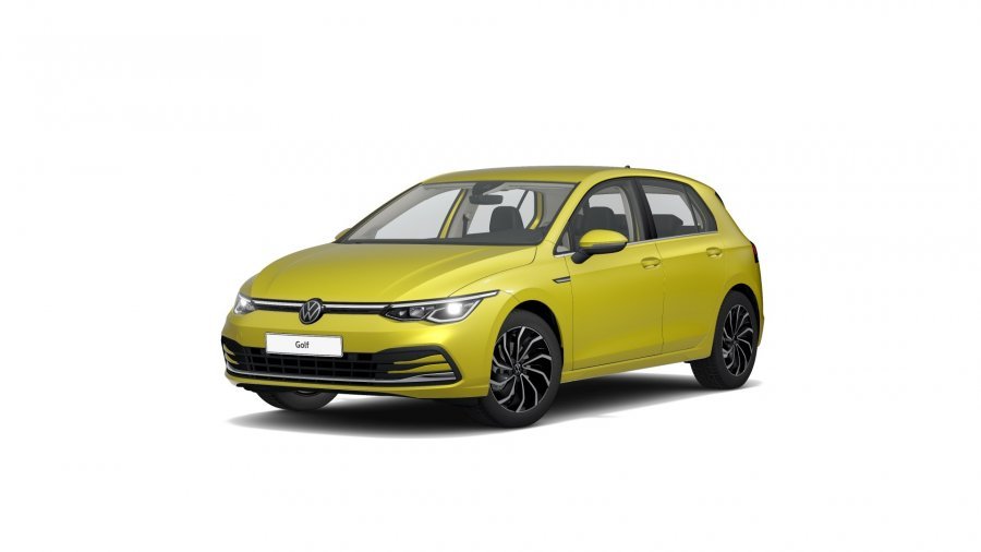 Volkswagen Golf, Golf Style 1,5 TSI 6G, barva žlutá