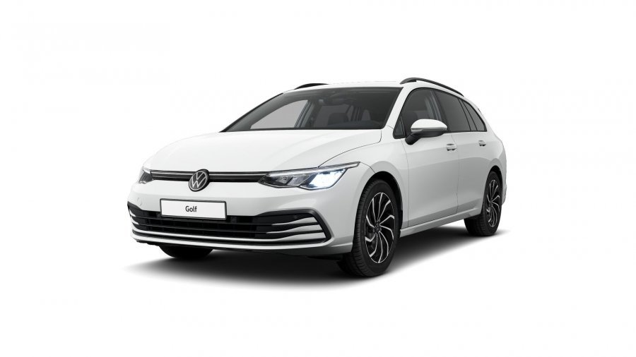 Volkswagen Golf Variant, Golf Variant Life 1,0 TSI 6G, barva bílá