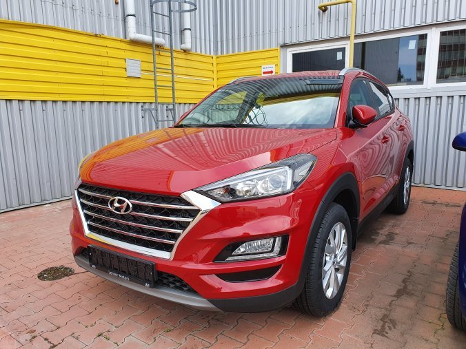 Hyundai Tucson, 1,6 T-GDi 130 kW (95 NAT) 7 st. DCT 4×4, barva červená