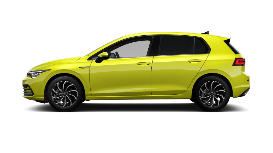 Volkswagen Golf, Golf Style 1,5 TSI 6G, barva žlutá