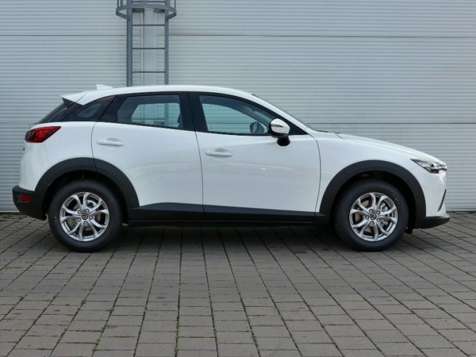 Mazda CX-3, 2,0 Skyactiv-G 120k/88kW, barva bílá