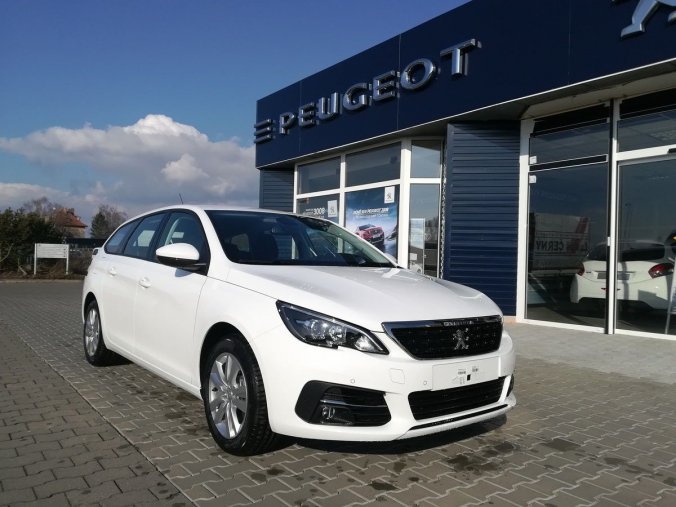 Peugeot 308, SW Active 1,2 Pure Tech 110k, barva bílá