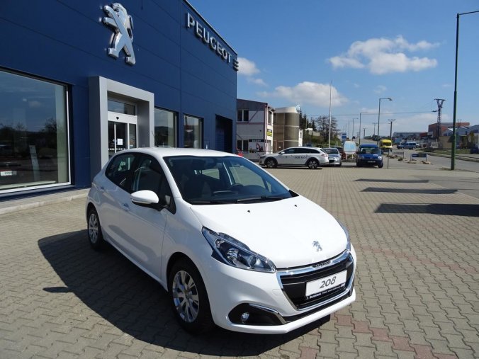 Peugeot 208, 5dv. ACTIVE 1.2 PT 82k MAN5, barva bílá