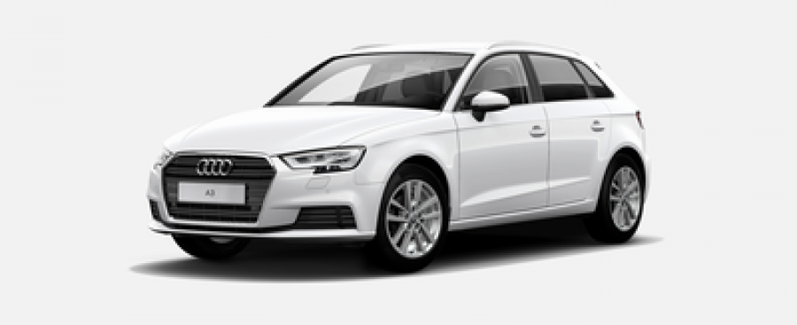 Audi A3, Spb 30 TDI 85 kW, barva bílá