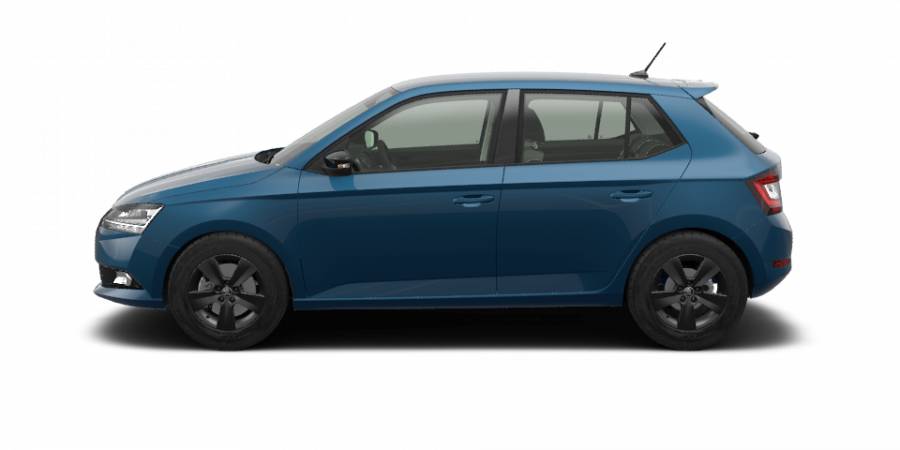 Škoda Fabia, 1,0 TSI 81 kW 6-stup. mech., barva modrá