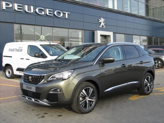 Peugeot 3008, 2.0 180k GT Line S&S EAT8, barva šedá