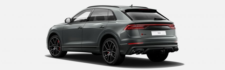 Audi Q8, SQ8 TFSI 373 kW quattro, barva šedá