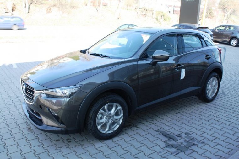 Mazda CX-3, SKYACTIV-G, barva šedá