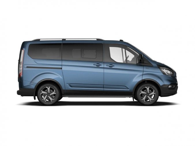 Ford Tourneo Custom, MPV,  L2 ACTIVE 2,0 EcoBlue 136 kW / 185 k 6st. automatická, barva modrá