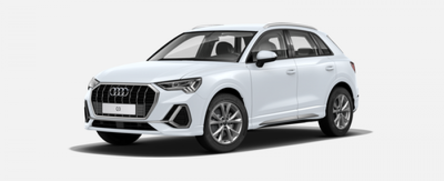 Audi Q3, S line 35 TFSI 110 kW, barva bílá