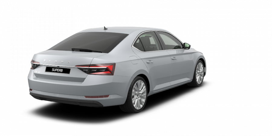 Škoda Superb, 2,0 TDI 110 kW 7-stup. automat., barva stříbrná