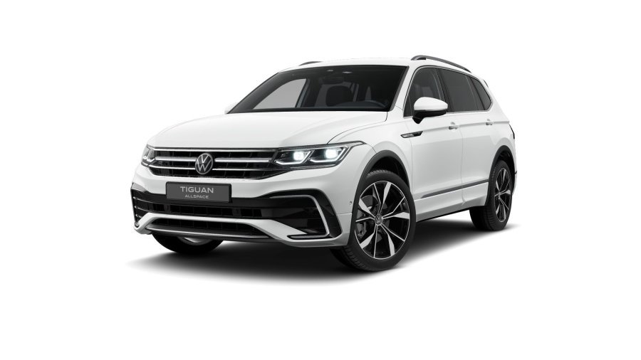 Volkswagen Tiguan Allspace, Allspace R-Line 2,0 TDI 142 kW 4M 7DSG, barva bílá