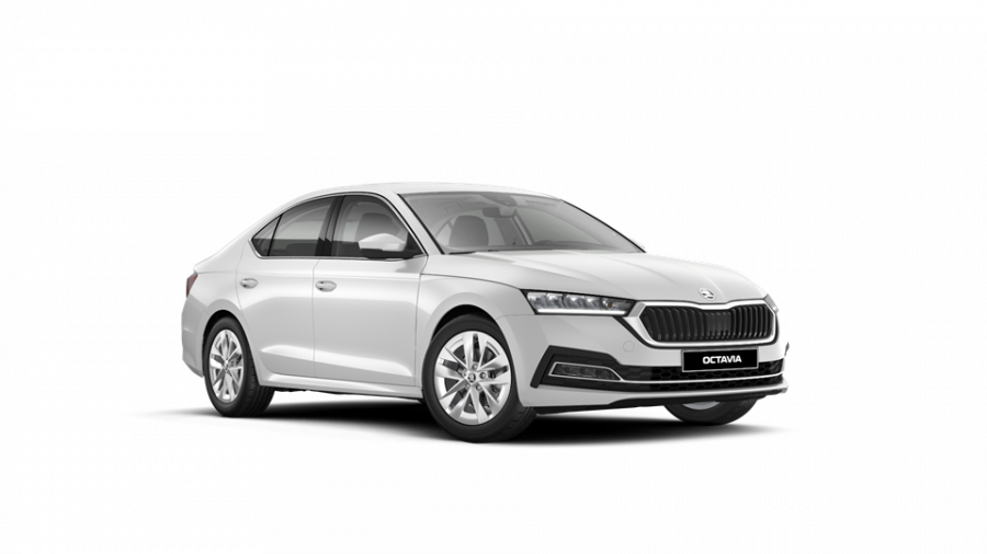 Škoda Octavia, 1,5 TSI 110 kW 6-stup. mech., barva bílá