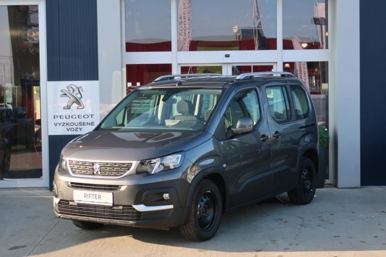 Peugeot Rifter, ACTIVE 1.5 BlueHDi 100 MAN5, barva šedá