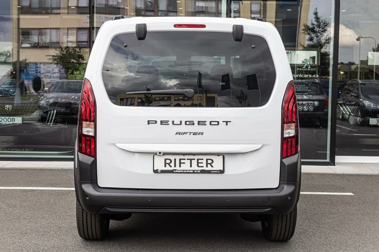 Peugeot Rifter, Peugeot Rifter 1,5 LONG ALURE BHDi 130 S&S M6, barva bílá