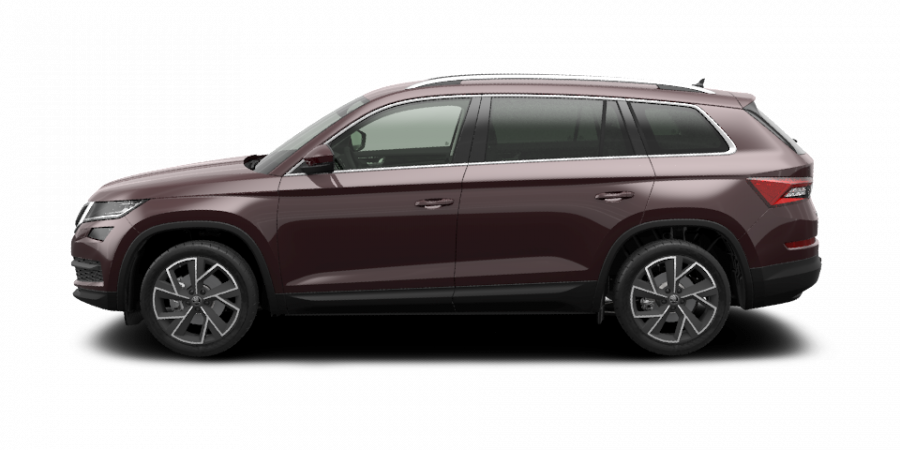 Škoda Kodiaq, 2,0 TDI 147 kW 7-stup. automat. 4x4, barva vínová