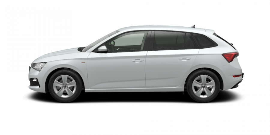 Škoda Scala, 1,0 TSI 81 KW 6-stup. mech., barva bílá