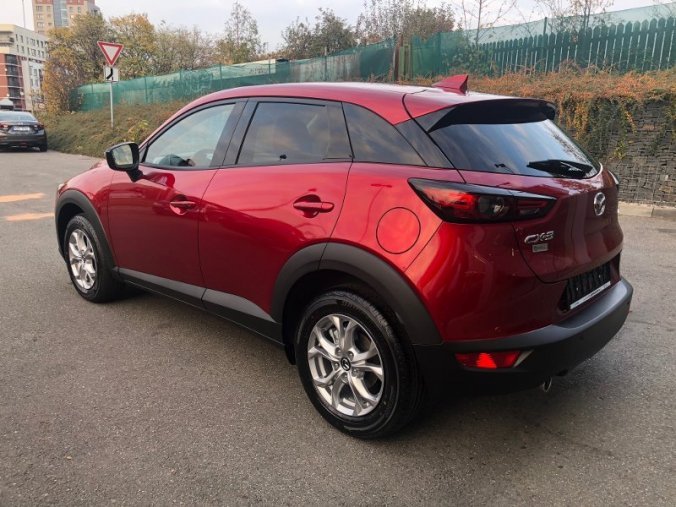 Mazda CX-3, 2.0G 121k AT, barva červená