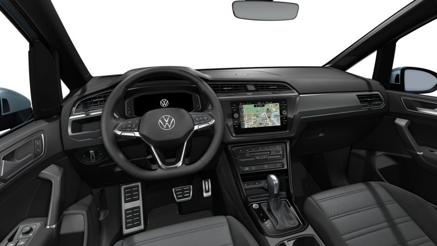 Volkswagen Touran, Touran HL R-Line 2,0 TDI 7DSG EVO, barva stříbrná