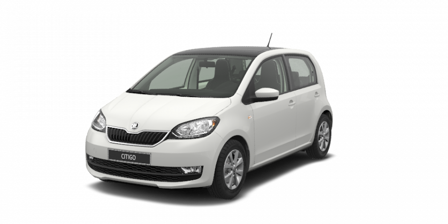 Škoda Citigo, 1,0 MPI 50 kW 5-stup. mech., barva bílá