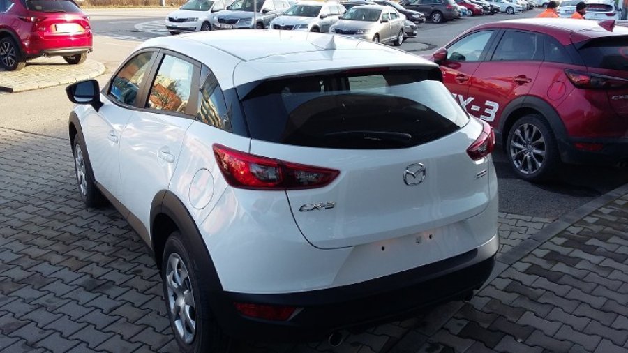 Mazda CX-3, 2,0 Skyactiv-G121, barva bílá