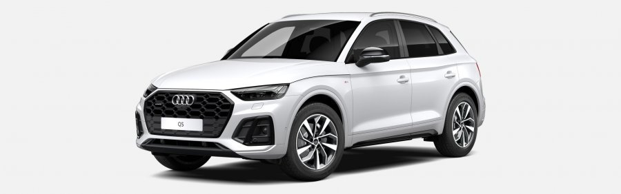 Audi Q5, Q5 S line 40 TDI 150kW quattro, barva bílá