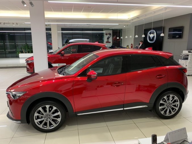 Mazda CX-3, 2.0 G121, barva červená