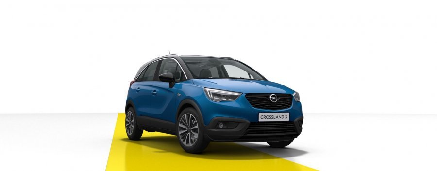 Opel Crossland X, ULTIMATE 1.2 TURBO AT6, barva modrá