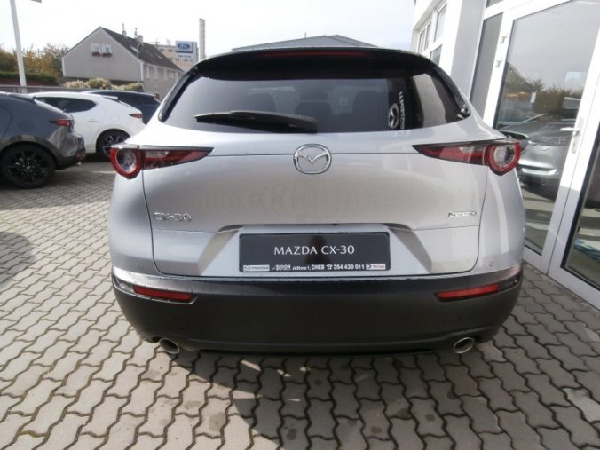 Mazda CX-30, 2,0i X180 PS, barva stříbrná