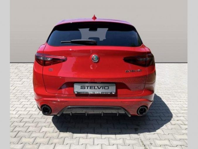 Alfa Romeo Stelvio, 2.0 Turbo 280k Q4 VELOCE, barva červená