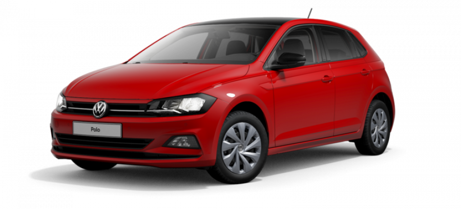 Volkswagen Polo, Maraton Ed. 1,0 TSI 6G, barva červená