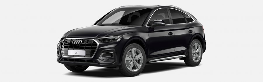 Audi Q5 Sportsback, Q5 SB Advanced 40 TDI 150kW quattro, barva černá