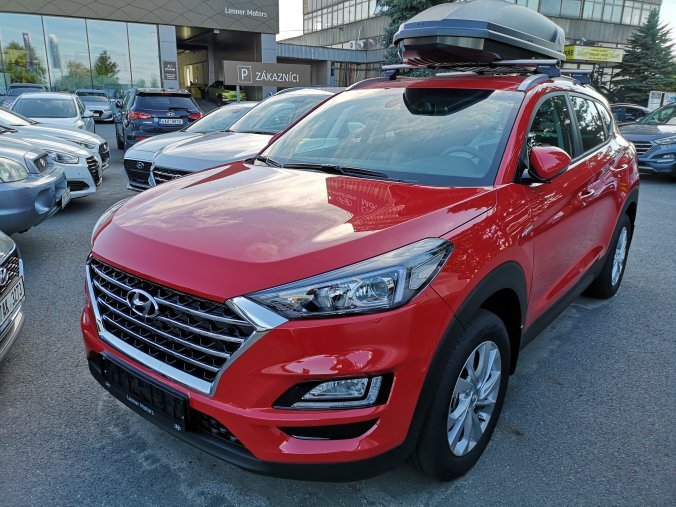 Hyundai Tucson, 2,0 CRDi 136 kW (diesel) 8 st. aut 4×4, barva červená