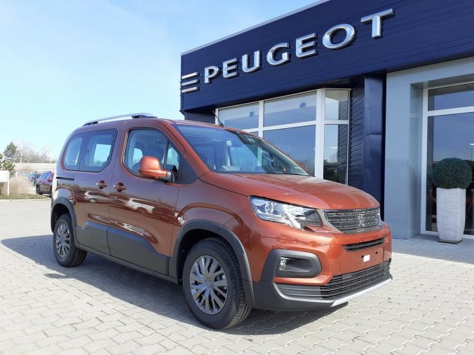 Peugeot Rifter, Allure 1,5 BlueHDI 100k, barva oranžová