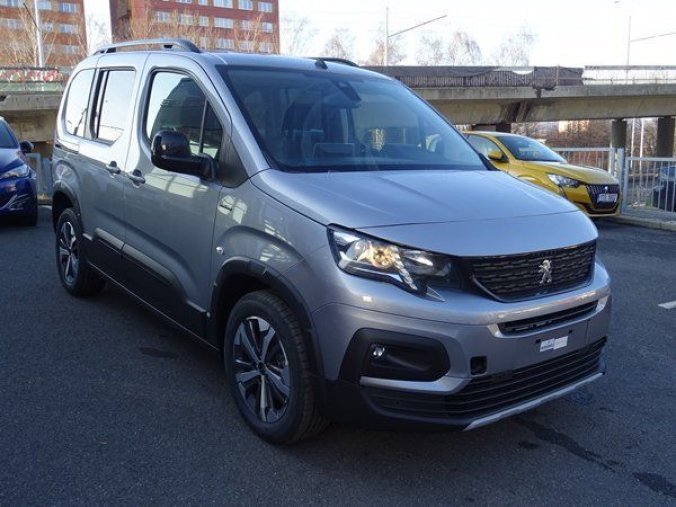 Peugeot Rifter, GT LINE 1.2 PureTech 130k S&S EAT8, barva šedá