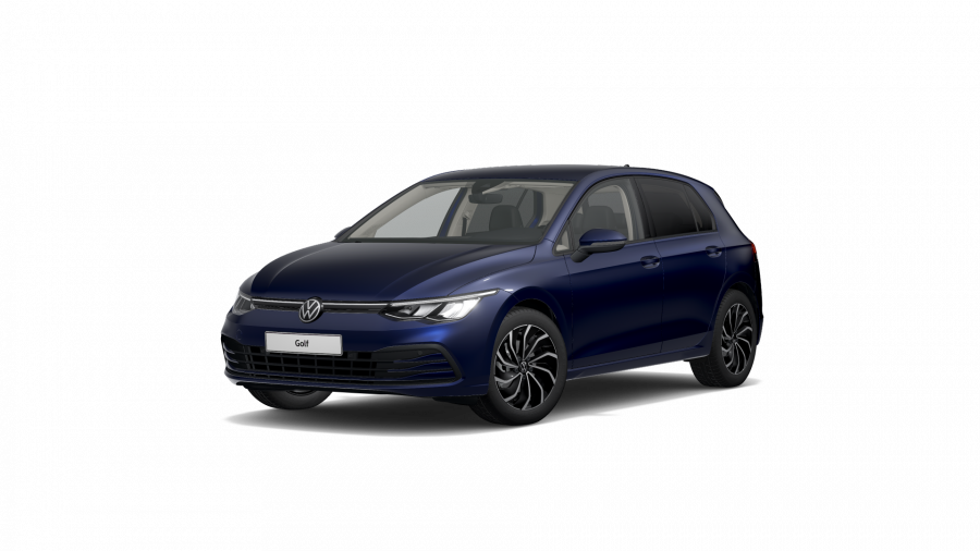 Volkswagen Golf, Golf Life 1,5 TSI 6G, barva modrá