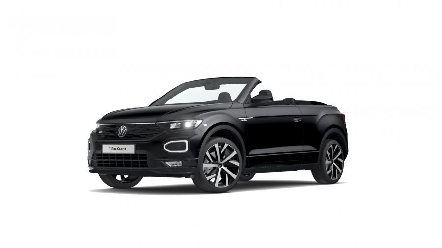 Volkswagen T-Roc, T-Roc Cabriolet R-Line 1,5 TSI ACT 7DSG, barva černá