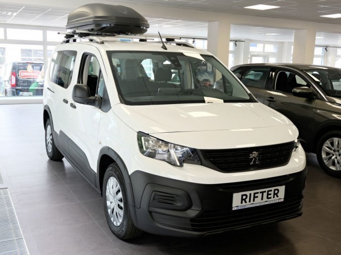 Peugeot Rifter, LONG ACTIVE 1.2 PureTech 110 S, barva bílá